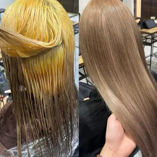 ロング RIO🩶NEXT/ エクステ/ハイトーンのヘアスタイル
