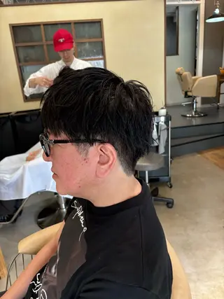 ショート メンズ 鹿児島 TSUBASAのヘアスタイル