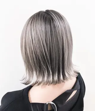 ミディアム 常山 篤志のヘアスタイル