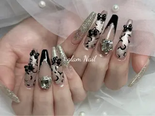 ネイル エツメ💅 長さだし🎀デザインのネイルデザイン