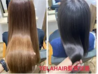 セミロング カラー パーマ TELA HAIRのヘアスタイル