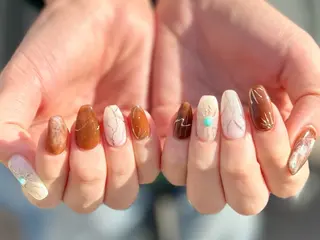 ネイル 前田 萌のネイルデザイン