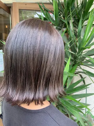 ショート カラー 🤍透明感/韓国風 🤍サクラギヒトミのヘアスタイル