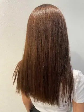 カラー ロング 髪質改善/ブリーチ 田代 龍我のヘアスタイル