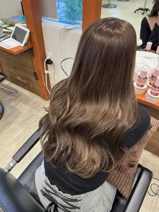 セミロング CIEL難波店所属・AYANO💎💎 CIEL なんば店のヘアスタイル