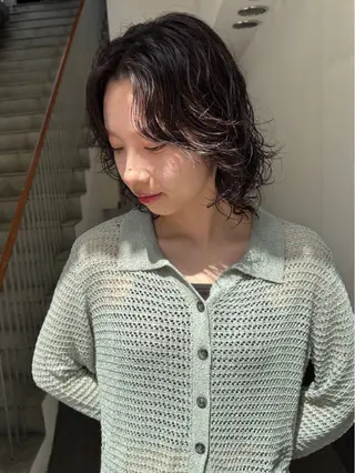 パーマ 穂積 大二朗のヘアスタイル