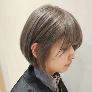 ショート カラー メンズ ☀️ボブスタイル特化 大山あさひ☀️のヘアスタイル