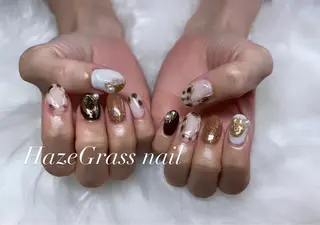 ミディアム HazeGrass NAILのネイルデザイン