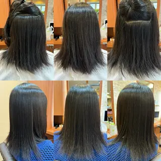 ロング 山口 博司のヘアスタイル