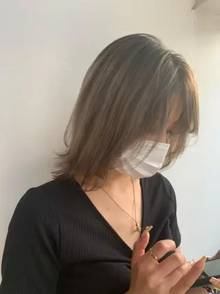 ミディアム Emma ecole所属・Emma ecole /栄/RIOのヘアスタイル