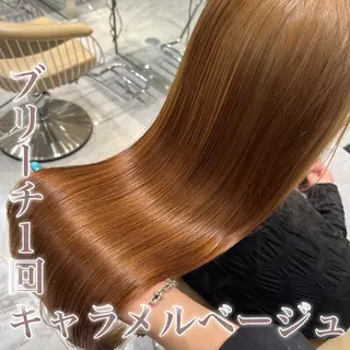 ロング カラー 髪質改善/縮毛矯正 松原和志のヘアスタイル