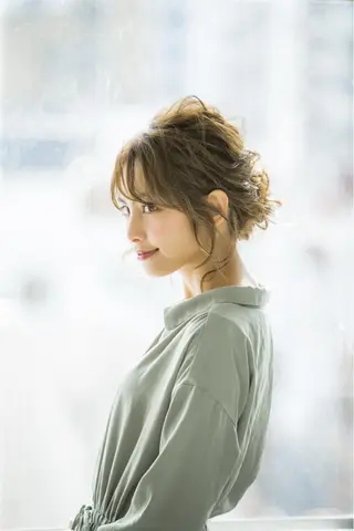 ヘアアレンジ Blossom大塚 ディレクター永野のヘアスタイル