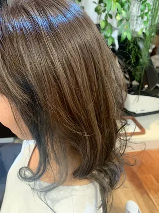 ミディアム カラー DOG MANIA PiNCH所属・大人女性スタイル マルイチのヘアスタイル