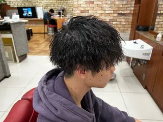 パーマ メンズ yoda waheiのヘアスタイル