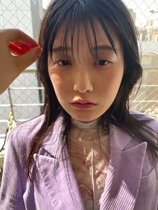 ミディアム カラー land所属・透明感カラー/レイヤ ー🌙Honokaのヘアスタイル