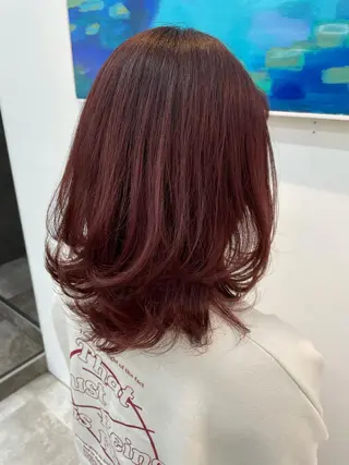 ミディアム カラー Seiya/ sio.hairのヘアスタイル