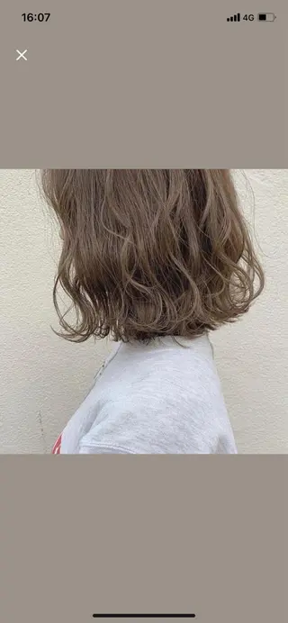 パーマ 小沼采唯👧🏼 海好きオヌちゃんのヘアスタイル