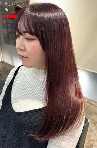 セミロング 人気沸騰中✨ヘア メイク✨フジモリのヘアスタイル