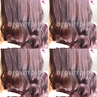 ロング カラー ヘアアレンジ knock【ノック】所属・烏丸韓国ヘア🇰🇷 ayaka🎀のヘアスタイル