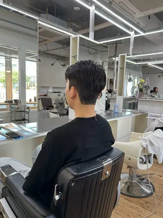 メンズ HAIR-MAKE-BARN所属・北九州/折尾/パーマ /ゆうと/八幡西区のヘアスタイル