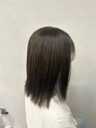 ミディアム カラー 暖色･似合わせカラー (廣石沙英🎀)のヘアスタイル