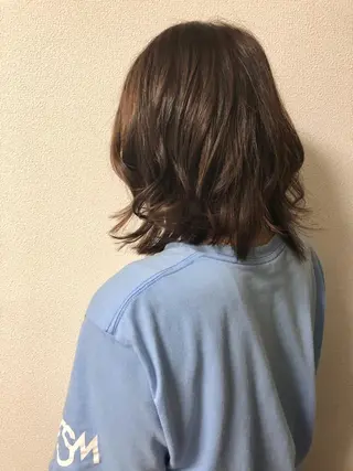 セミロング メンズカット/メンズ パーマ堀切美里のヘアスタイル