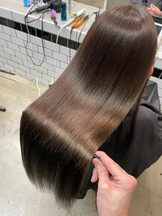 ロング カラー 🌈本物の髪質改善 森田涼平のヘアスタイル