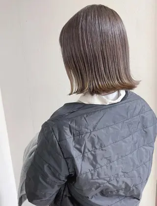 ショート カラー ケアブリーチ /髪質 改善/古橋圭史郎のヘアスタイル