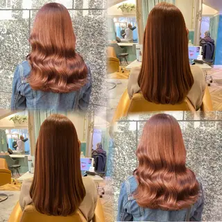 ロング カラー Lond charme所属・カット縮毛モデル募集 hina🪐˚✧₊⁎のヘアスタイル