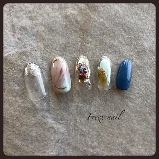 ネイル Freex nail所属・freex nail /ニュアンス/個性派のネイルデザイン
