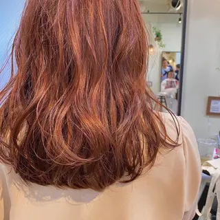 セミロング カラー ヘアアレンジ tane.所属・【ダメージレス施術】 【透明感】北村 拓也のヘアスタイル