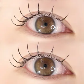 マツエク・マツパ プリュスマイル所属・+ Smile. ayukaのマツエク・マツパデザイン