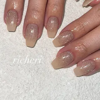ミディアム ネイル richeri beautyのネイルデザイン
