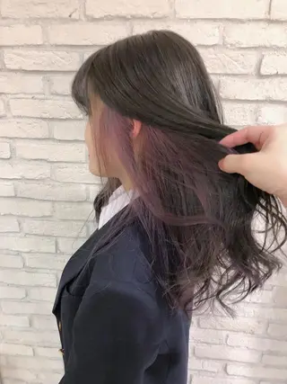 ロング カラー HAUS 片山みほのヘアスタイル