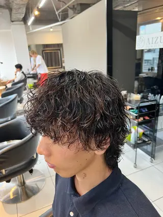 パーマ メンズ パーマ特化美容師 茂木広幸のヘアスタイル