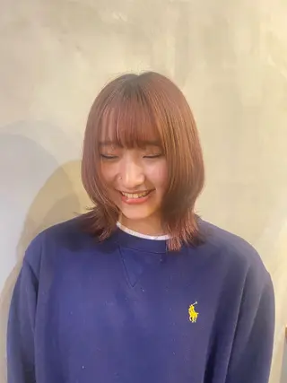 ミディアム 🩰無料カットモデル ショート/莉紗子🫧のヘアスタイル