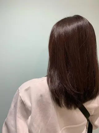 セミロング カラー 髪質改善&Spa fee by carrefour 大橋店[フィー・バイ・カルフール大橋]所属・stylist Yukieのヘアスタイル