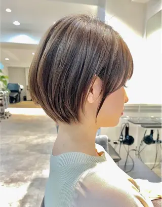 ショート あいこ/ハンサム ショート/銀座🌷のヘアスタイル