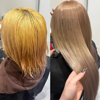 ロング RIO🩶NEXT/ エクステ/ハイトーンのヘアスタイル