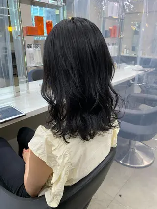 ミディアム 【美容室が苦手な方 専問美容室】MIHOのヘアスタイル