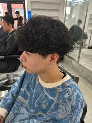 ショート パーマ パーマ職人DAIKI ツイスパ/波巻きのヘアスタイル