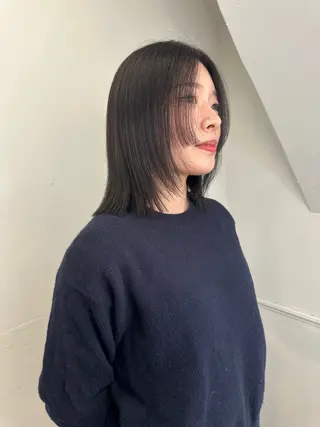 ミディアム カラー ボブ・レイヤー支持 No.1/Ryokiのヘアスタイル