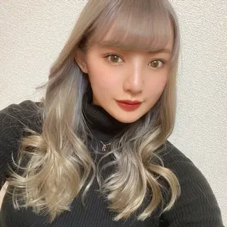 カラー 石井 潤のヘアスタイル