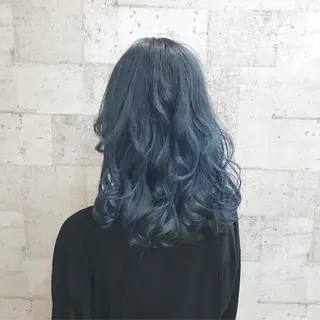 ミディアム カラー インナーカラー/天神 ブリーチ/吉田のヘアスタイル