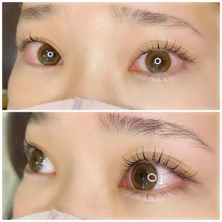 マツエク・マツパ アイブロウ 椿 優花のマツエク・マツパデザイン