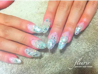 ネイル フルリール 【プライベートサロンのネイルデザイン