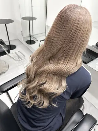 ロング ベージュカラー/ 新潟/万代/なお🎀のヘアスタイル
