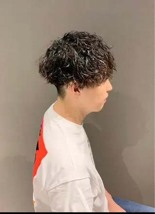 パーマ メンズ 深沢 秀のヘアスタイル