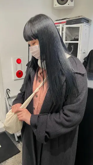 ロング カラー パーマ ヘアアレンジ メンズ キッズ ネイル マツエク・マツパ アイブロウ 艶ハイトーン/ヘア アレンジAYAKAのヘアスタイル