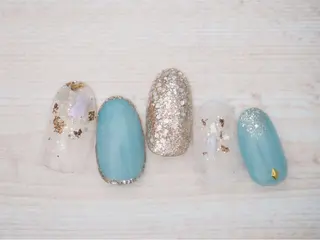 ネイル トップネイリスト Ribbon立川店のネイルデザイン